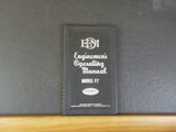 EMD Enginemen’s Operating Manual Model F7 1950 March 4th edition