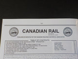 Canadian Rail #478 2000 Sept-Oct 50th Anniversary of the 1950 Railway