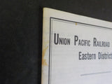 Union Pacific Special Rules #17 Kansas Division Estern District 1966 UP