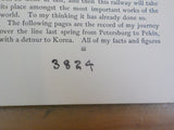 Great Siberian Railway from St. Petersburg to Pekin by Mi Shoemaker Hard cover