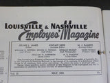 Louisville & Nashville Employee Magazine L&N 1956 May