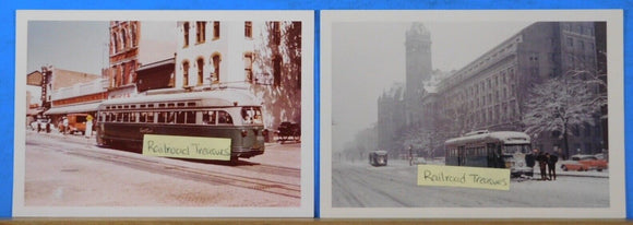 Photo D.C. Transit System Lot of (2) Photos #1553 & 1581 1960