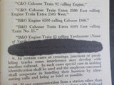 Chesapeake & Ohio Baltimore & Ohio  Radio Rules 1966