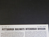 Electric Railroads #20 Pittsburgh Interurbans ERA