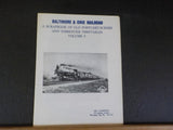 Baltimore & Ohio Railroad Volume 3 A scrapbook of old Railrroad Scenes & PTT B&O