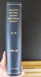 NRHS Bulletin Bound Vol 33-34 1968-69   12 issues National Railway Historical So