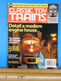 Classic Toy Trains 2014 September Detail a modern engine house