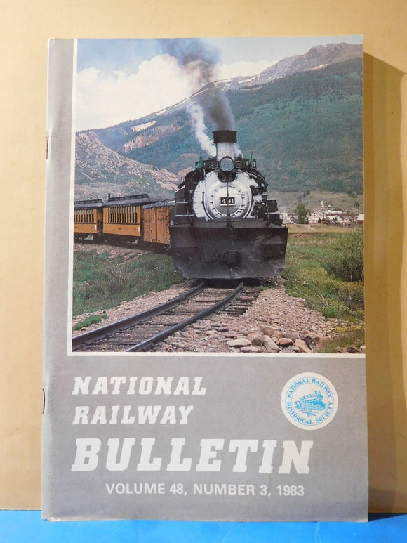NRHS Bulletin 1983 V48 #3 Activities Annual