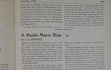 Modelmaker Magazine 1935 December model motor boat Steam locomotive construction