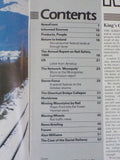 Modern Railways 1988 January Moving Mountains by Rail