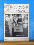 Boston & Maine Railroad Employee Magazine 1955 September October 64th Budd car a