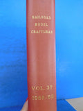 Railroad Model Craftsman Magazine Bound Volume 37 1968-1969 Bound Volume RMC