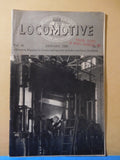 Locomotive Magazine, The 1950 January For Owners / Operators of Boilers & Power