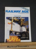 Railway Age 1984 February CSX sets a fast pace New Jersey Transit