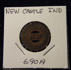 Token IN New Castle 690A Browning Bus Line New Castle IND