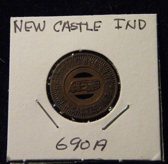 Token IN New Castle 690A Browning Bus Line New Castle IND
