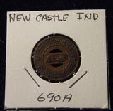 Token IN New Castle 690A Browning Bus Line New Castle IND