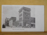 Postcard North Union Station Boston Mass. Postmarked 1905 Revere Sta.