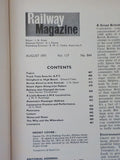 Railway Magazine 1971 August Track Tests Soon for APT Across America w Amtrak