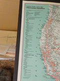 Map Southern Pacific Cotton Belt Intermodal Facilities 1985 May