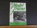 Model Trains 1952 June Narrow gauge box car Yard control tower Power trucks