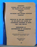 Brotherhood of Locomotive Engineers Rates of Pay Part 2 PRR & B&O 1965