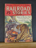 Railroad Stories Magazine 1932 October  Milw Jungle RRing
