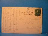 Postcard PRR Depot Millersburg PA Pennsylvania Railroad Station