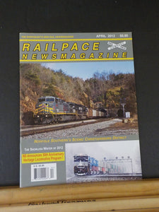 Rail Pace News Magazine 2012 April Railpace NS Christiansburg District Heritage