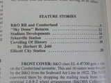 The Sentinel B&O HS 1989 September October Sky Dome Cumberland Sykesville Stn