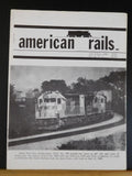 American Rails Formerly Midwestern Rails #104 July August 1986