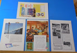 Ads Union Pacific Railroad Lot #44 Advertisements from various magazines (10)