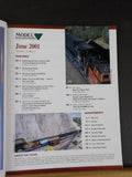 Model Railroading 2001 June PRR Horseshoe Curve Spline roadbed TDS Intermodal Co