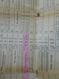 New Haven Railroad Public Timetable 1958 Oct 26 Form 222 NH w/ condensed Boston