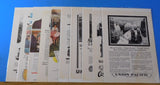 Ads Union Pacific Railroad Lot #27 Advertisements from various magazines (10)