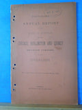 Chicago, Burlington, & Quincy Railroad Company Annual Report  1895