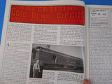 Bandwagon 1988 July August Circus Magazine Advertising Cole Bros 1946 Bud Hawkin