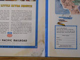 Ads Union Pacific Railroad Lot #33 Advertisements from various magazines (10)