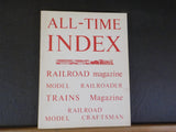 All Time Index Magazine Index 1929-1969  Soft Cover 1970 All-Time index