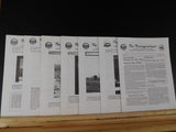 Ferroequinologist Lot of 7 various issues Journal for students of the Iron Horse