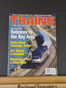 Trains Magazine 1997 July Gateway to the Bay area US Diesels in Australia