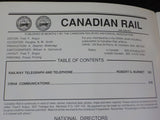 Canadian Rail #425 November-December 1991 Railway Telegraph  & Telephone