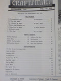 Model Craftsman RMC 1941 September Mexican RR Bridge B&O diner Milk express car