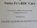 Amazing Journey of Santa Fe’s RDC Cars by Edward Saalig   Soft Cover
