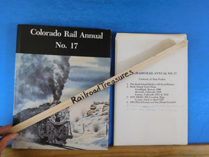 Colorado Rail Annual #17 By Charles Albi 300+ photos w/ Dust jacket some maps