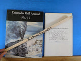 Colorado Rail Annual #17 By Charles Albi 300+ photos w/ Dust jacket some maps