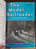 Model Railroader Magazine Bound Volume 6 January-December 1939 Private bound RED