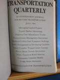 Transportation Quarterly By Brian Cudahy Volume 38 1984