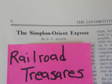 Locomotive Railway Carriage & Wagon Review #689 1950 January 14th INDEX