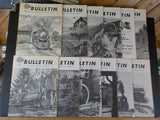 NMRA Bulletin 1973 Complete Year 12 Issues   January thru December